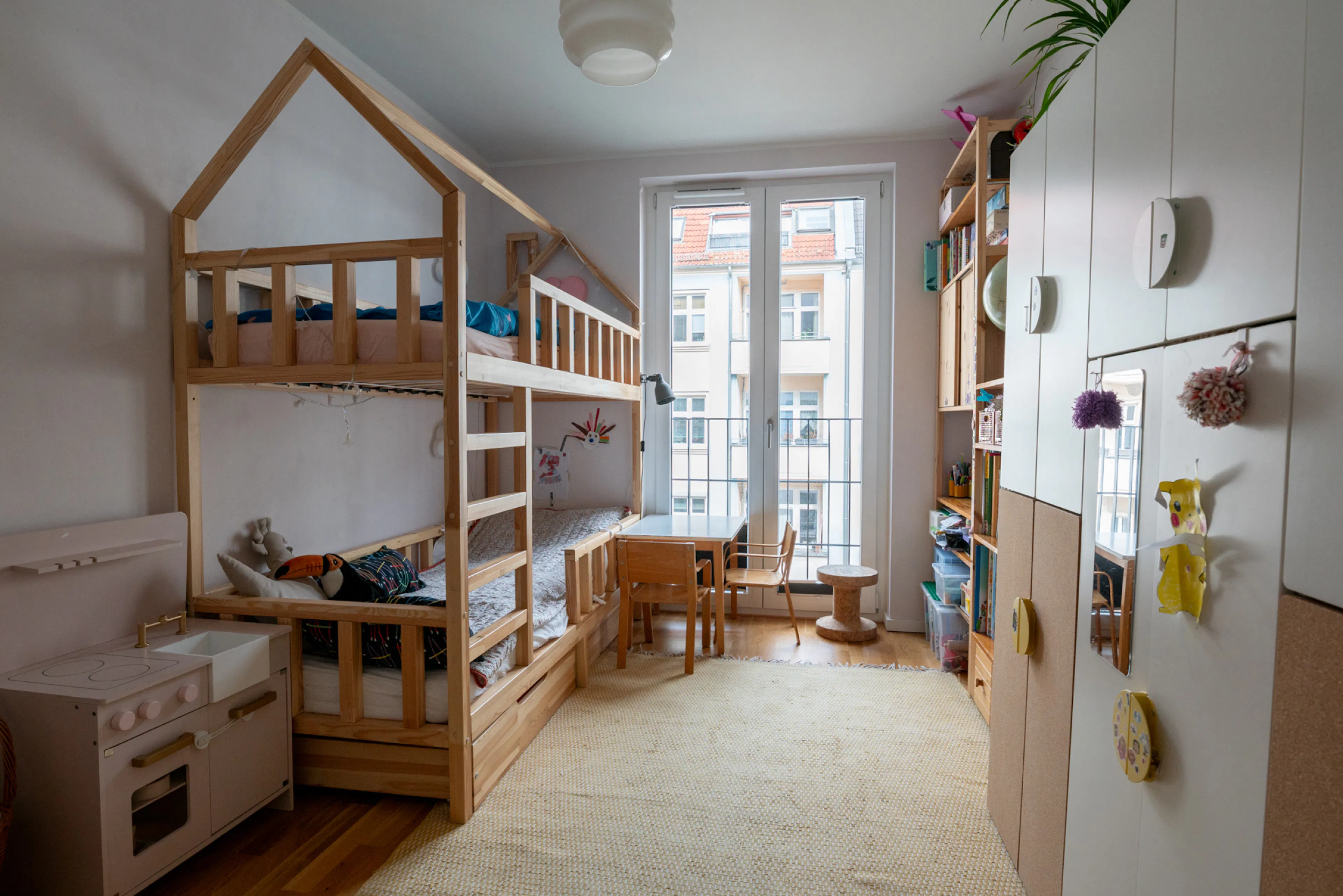 Trendy, chic spot with quaint city views