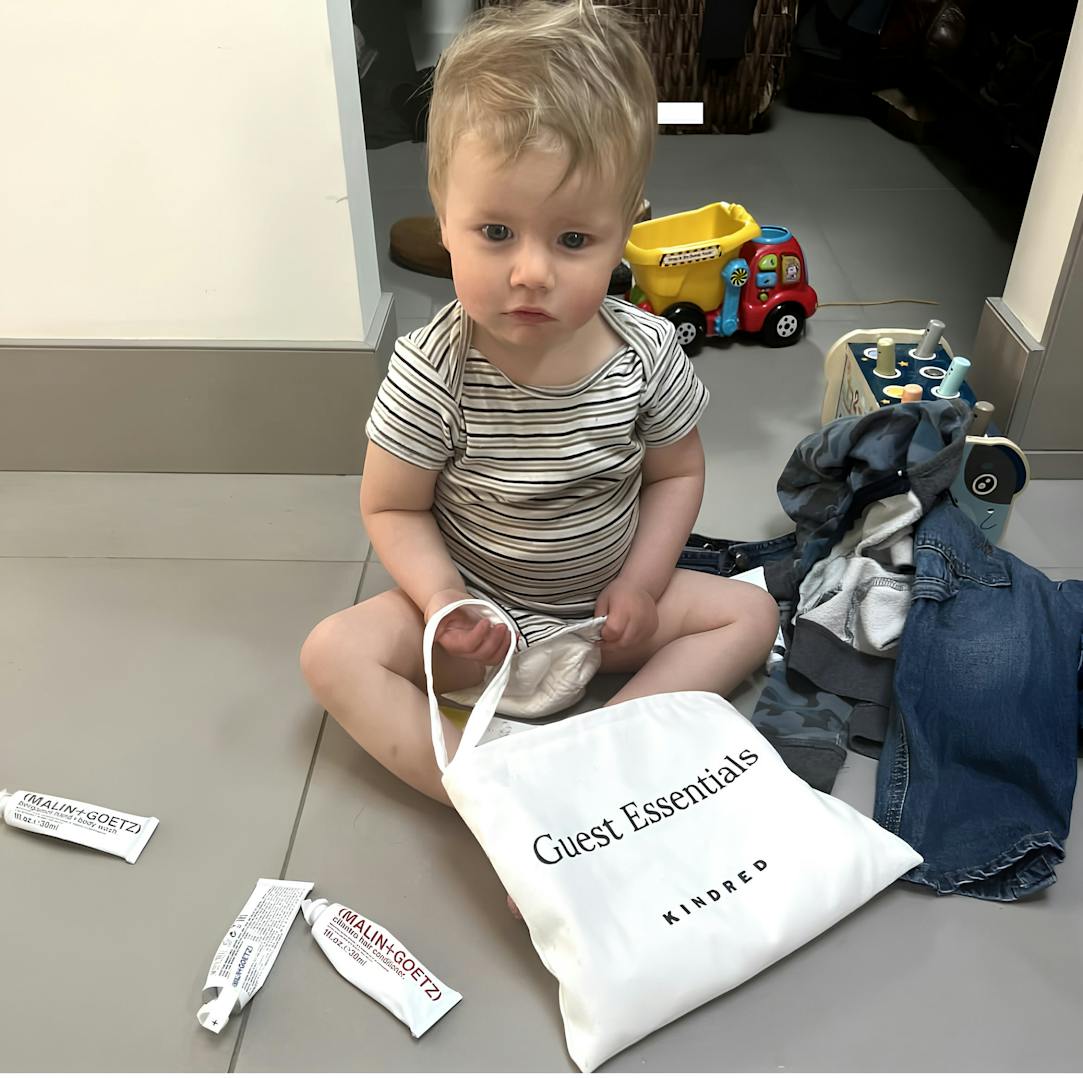 Our little one loved discovering travel amenities perfect for our family travel. Surrounded by travel items and toys, this cozy home made us feel welcomed and ensured our trip with kids was both comfortable and enjoyable. Kindred made our journey stress-free.