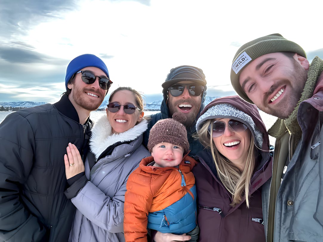 Home for the weekend, thank you Kindred. Holding my baby close as we step into this warm, inviting home with stunning stained glass, I feel a sense of peace and comfort. Kindred made this family getaway possible, turning a simple weekend into a cherished memory.