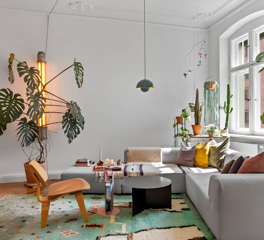 Creative and vibrant Kindred home perfect for remote work, with inspiring decor that fosters innovation and focus, offering a more personalized experience than hotels.